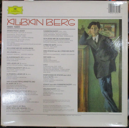 Alban Berg : Die Verlegten Werke - Published Works - Œevres Publiees (Box, Comp + 10xLP)