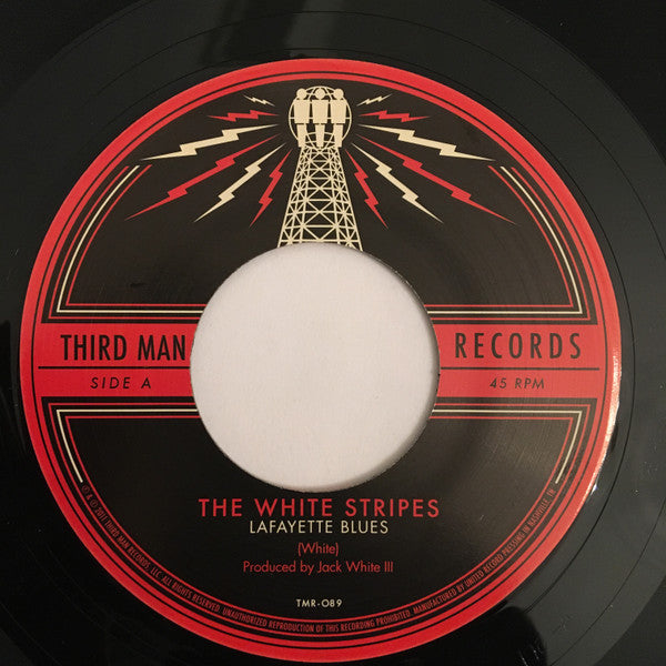The White Stripes : Dead Leaves And The Dirty Ground (7", Single, M/Print, RE)
