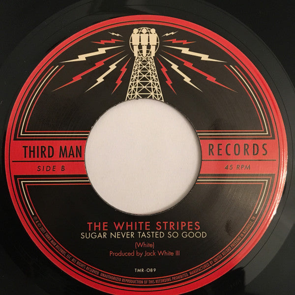 The White Stripes : Dead Leaves And The Dirty Ground (7", Single, M/Print, RE)