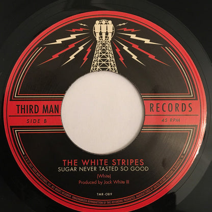 The White Stripes : Dead Leaves And The Dirty Ground (7", Single, M/Print, RE)