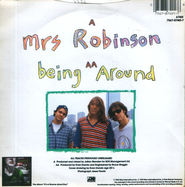 Lemonheads* : Mrs. Robinson / Being Around (7", Single)