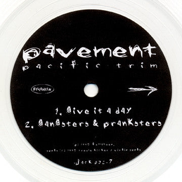 Pavement : Pacific Trim (Lathe, 7", EP, Ltd)