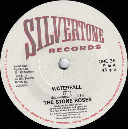 The Stone Roses : Waterfall (7", Single)