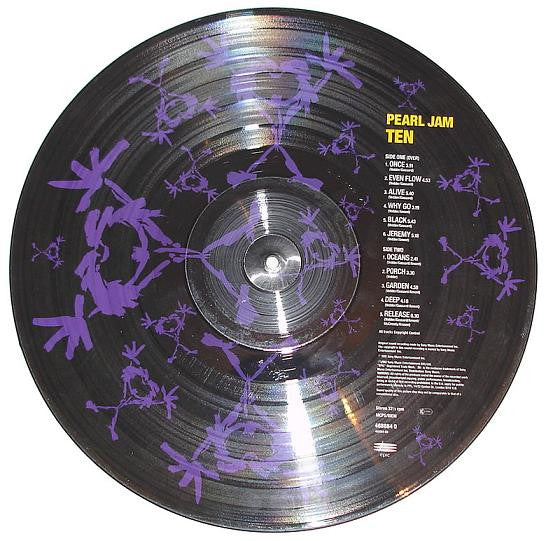 PEARL JAM - Ten (VG/VG+) Vinyl JWrayRecords