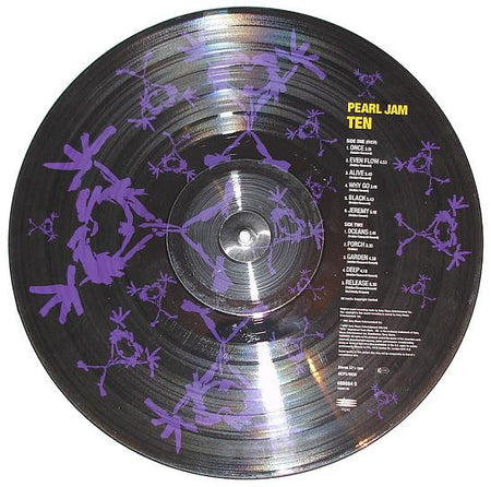 PEARL JAM - Ten (VG/VG+) Vinyl JWrayRecords