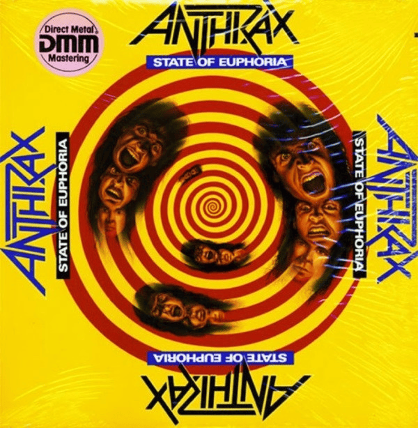 ANTHRAX - State Of Euphoria (VG/VG) Vinyl - JWrayRecords