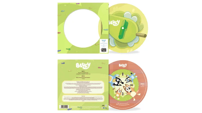 BLUEY - Rug Island / Bluey Theme Tune RSD Black Friday 2024 7" Single Vinyl - JWrayRecords