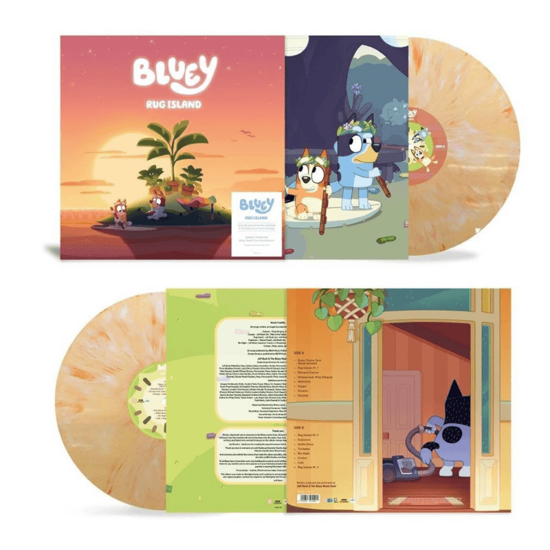 BLUEY - Rug Island Soundtrack Vinyl - JWrayRecords