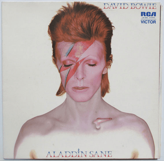 DAVID BOWIE - Aladdin Sane (VG+/G+) Vinyl - JWrayRecords