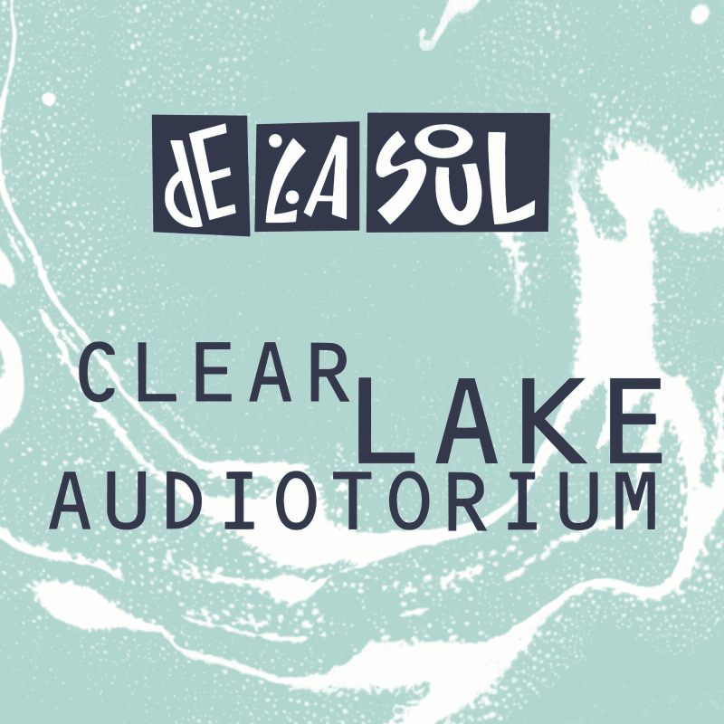 DE LA SOUL - Clear Lake Audiotorium Vinyl - JWrayRecords