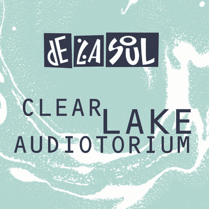 DE LA SOUL - Clear Lake Audiotorium Vinyl - JWrayRecords