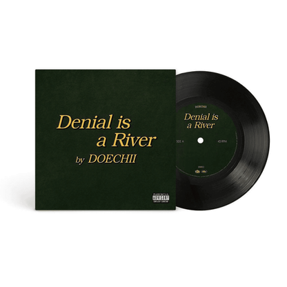 DOECHII - Denial Is A River 7" Single Vinyl - JWrayRecords