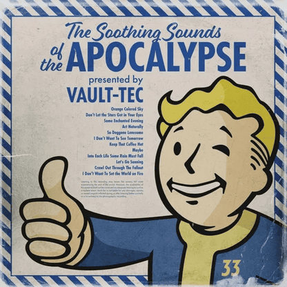 FALLOUT - The Soothing Sounds of the Apocalypse Soundtrack Vinyl - JWrayRecords