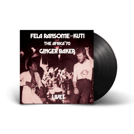FELA KUTI & THE AFRICA '70 With GINGER BAKER - Live! Vinyl - JWrayRecords