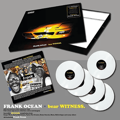 FRANK OCEAN - bear. WITNESS Deluxe Vinyl Box Set - JWrayRecords