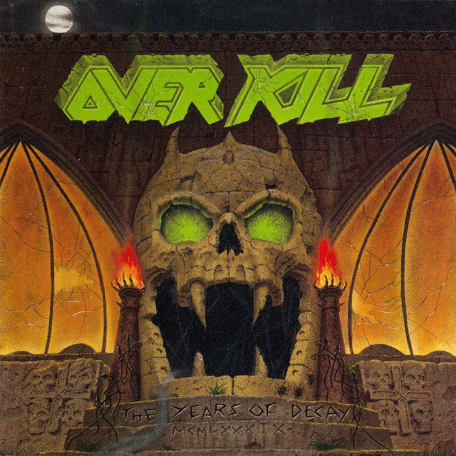 OVERKILL - The Years of Decay Vinyl - JWrayRecords