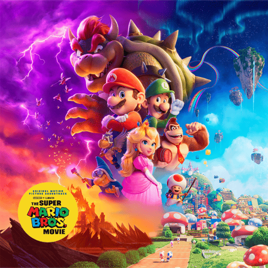 The Super Mario Bros. Movie Soundtrack Vinyl - JWrayRecords