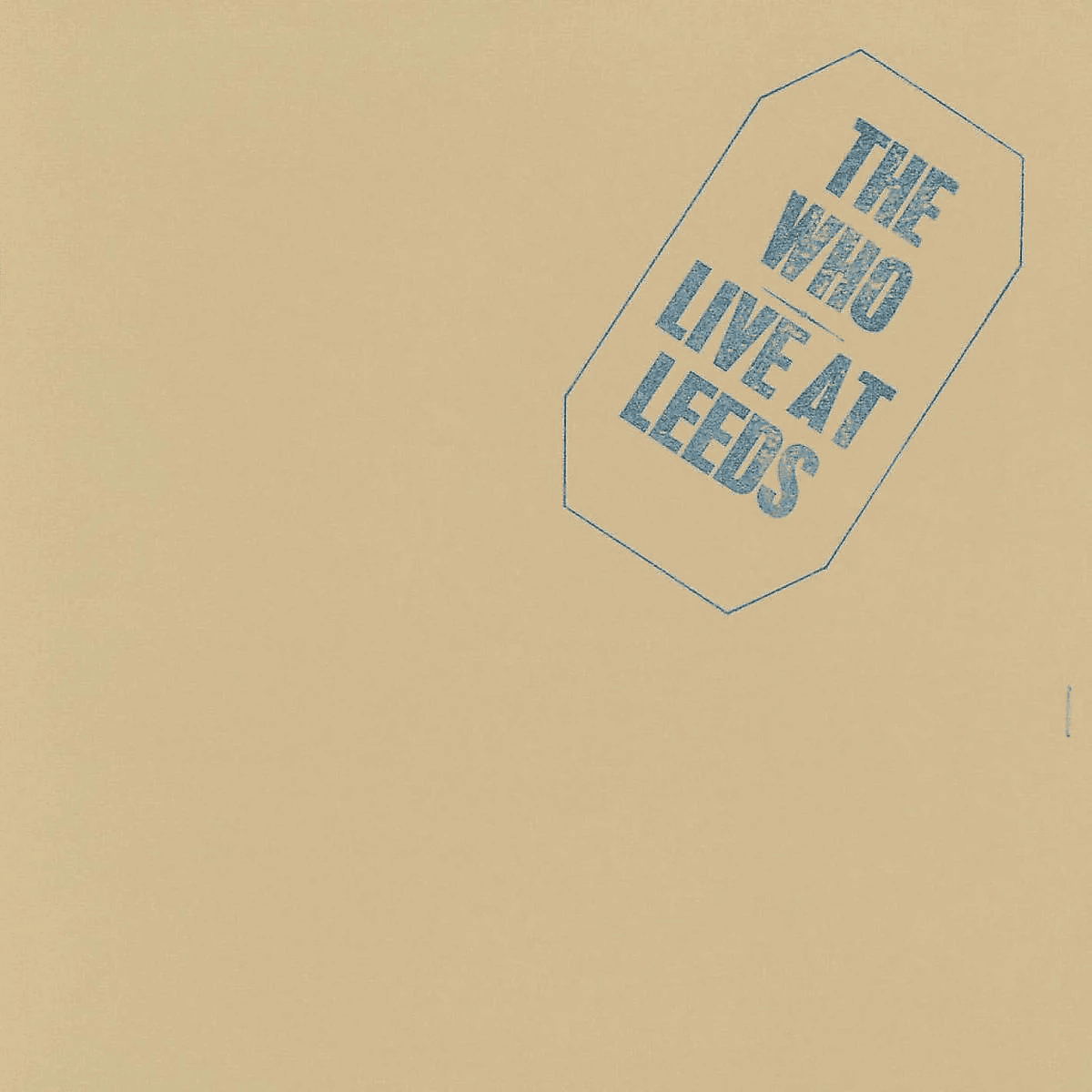 THE WHO - Live at Leeds Vinyl THE WHO - Live at Leeds Vinyl 