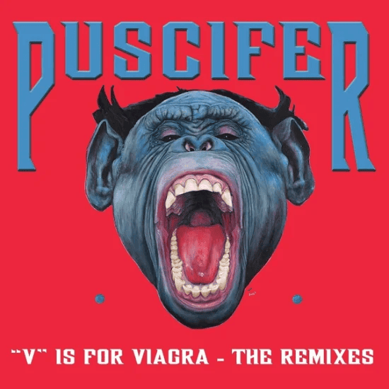 PUSCIFER - "V" Is For Viagra: The Remixes Vinyl - JWrayRecords