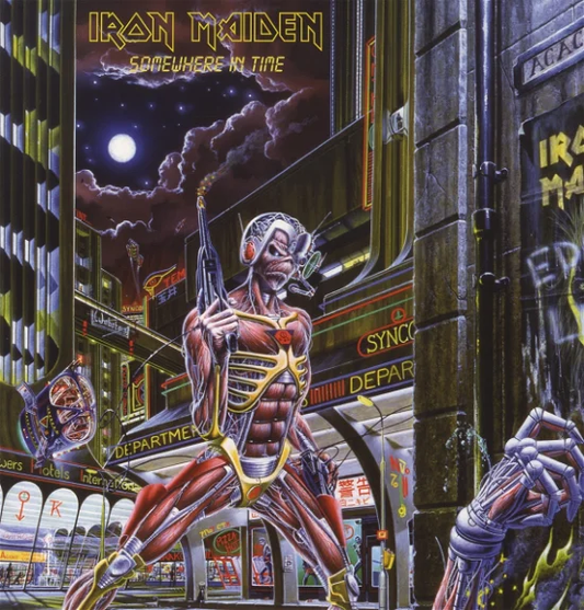 IRON MAIDEN - Somewhere In Time Vinyl - JWrayRecords