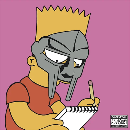 WHITE GIRL WASTED - Barz Simpson (ft. MF DOOM & Jay Electronica) 7" Single Vinyl - JWrayRecords