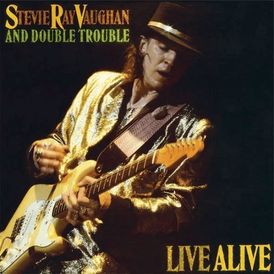 STEVIE RAY VAUGHAN & DOUBLE TROUBLE - Live Alive Vinyl - JWrayRecords