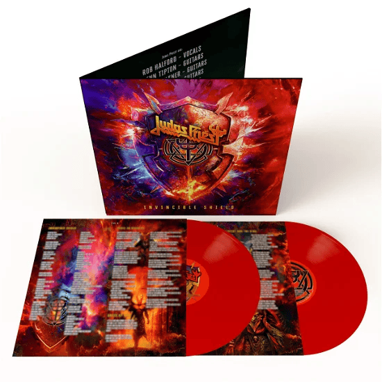 JUDAS PRIEST - Invincible Shield Vinyl - JWrayRecords