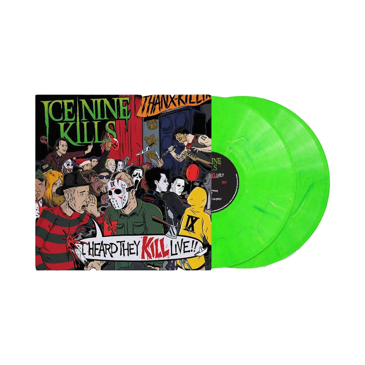 ICE NINE KILLS - I Heard They Kill Live Vinyl - JWrayRecords