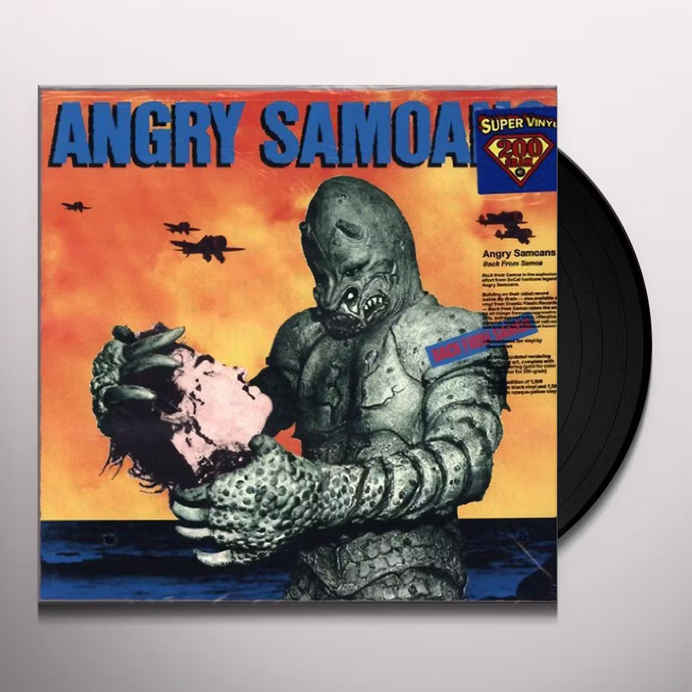 ANGRY SAMOANS - Back From Samoa Vinyl - JWrayRecords