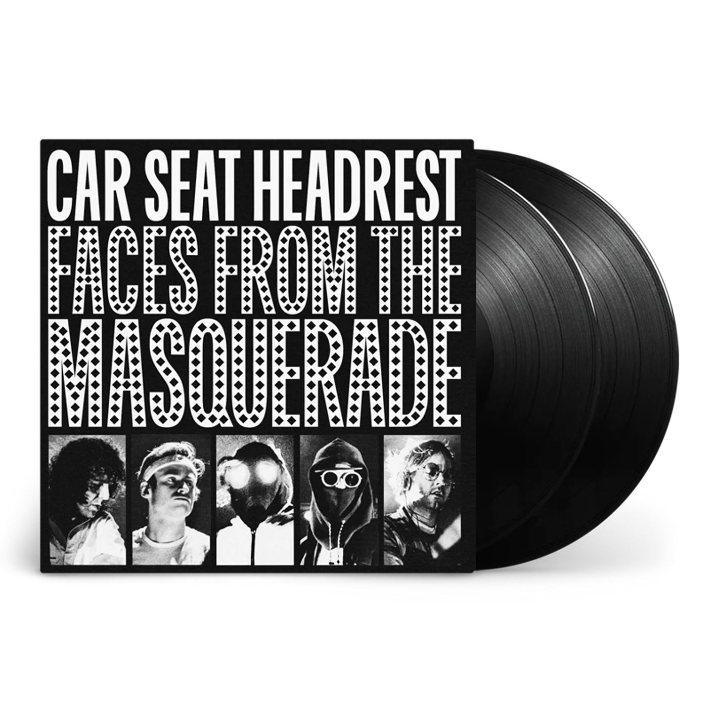 CAR SEAT HEADREST - Faces from the Masquerade Vinyl - JWrayRecords