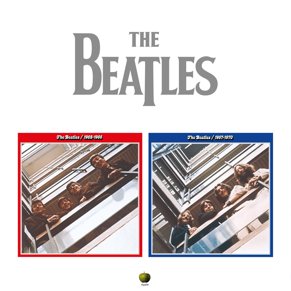 THE BEATLES - 1962-1966 & 1967-1970 (Red & Blue Album) Box Set Vinyl - JWrayRecords