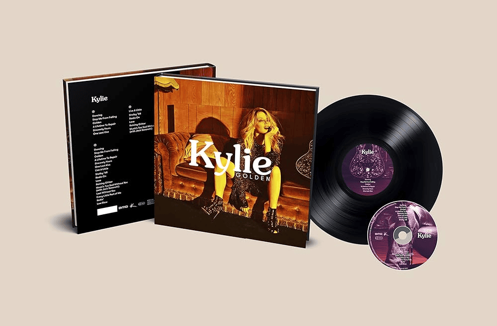 KYLIE MINOGUE - Golden Vinyl - JWrayRecords