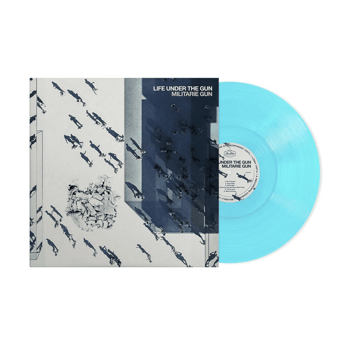 MILITARIE GUN - Life Under The Gun Vinyl - JWrayRecords