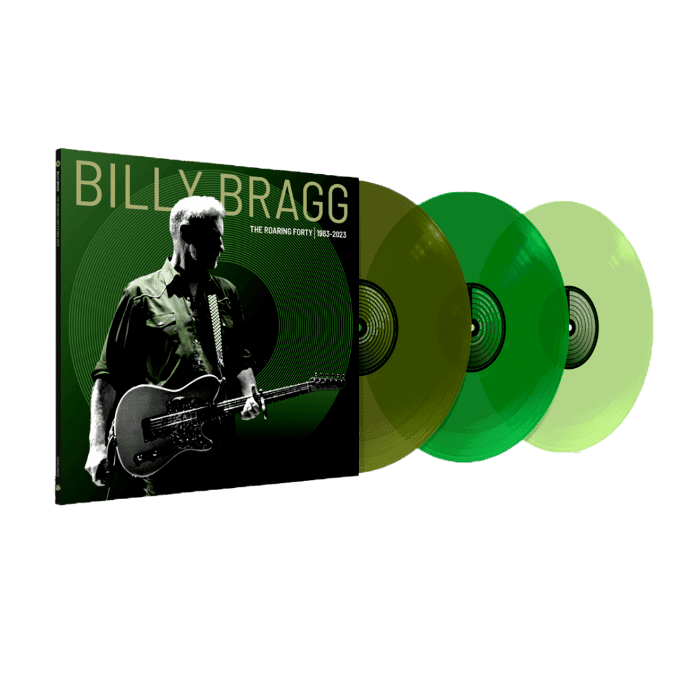 BILLY BRAGG - The Roaring Forty | 1983-2023 Vinyl - JWrayRecords