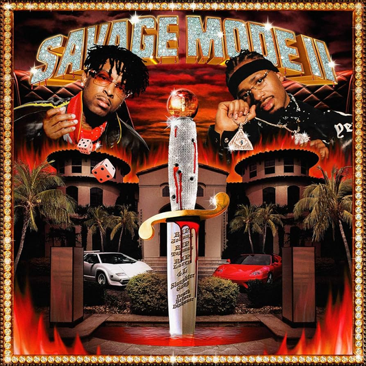 TWENTY-ONE SAVAGE & METRO BOOMIN - Savage Mode II Vinyl - JWrayRecords