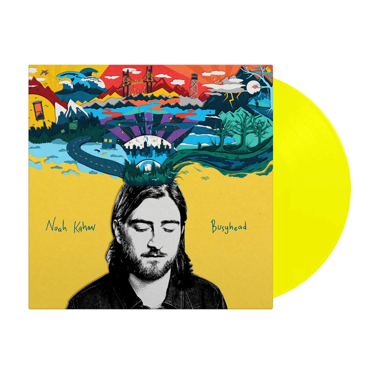 NOAH KAHAN - Busyhead Vinyl - JWrayRecords