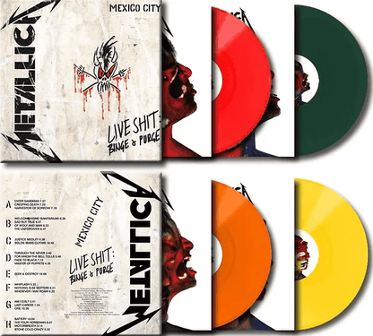 METALLICA - Live Shit Binge & Purge Unofficial Vinyl - JWrayRecords