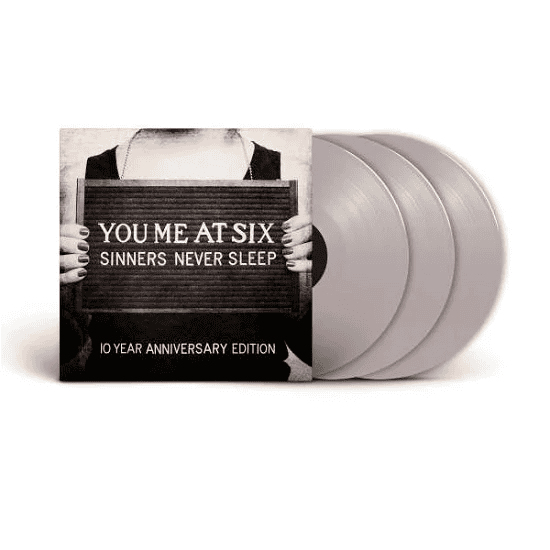 YOU ME AT SIX - Sinners Never Sleep (10 Year Anniversary Edition) Vinyl - JWrayRecords