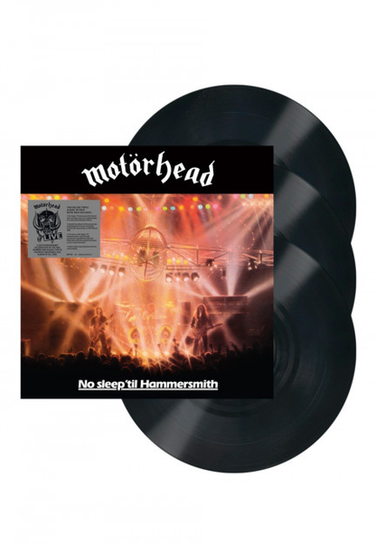 MOTORHEAD - No Sleep 'Til Hammersmith Vinyl - JWrayRecords