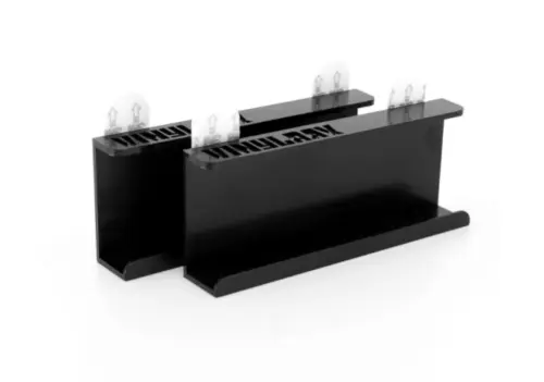 VINYLRAX - Vinyl Album Art Display Brackets (BLACK) - JWrayRecords