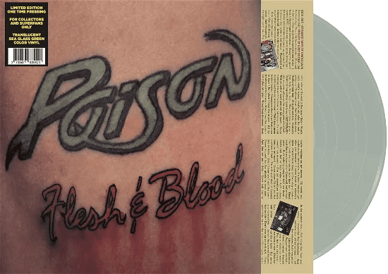 POISON - Flesh & Blood Vinyl - JWrayRecords