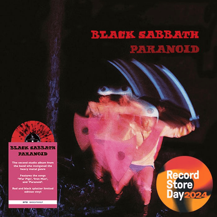 BLACK SABBATH - Paranoid RSD24 Vinyl - JWrayRecords