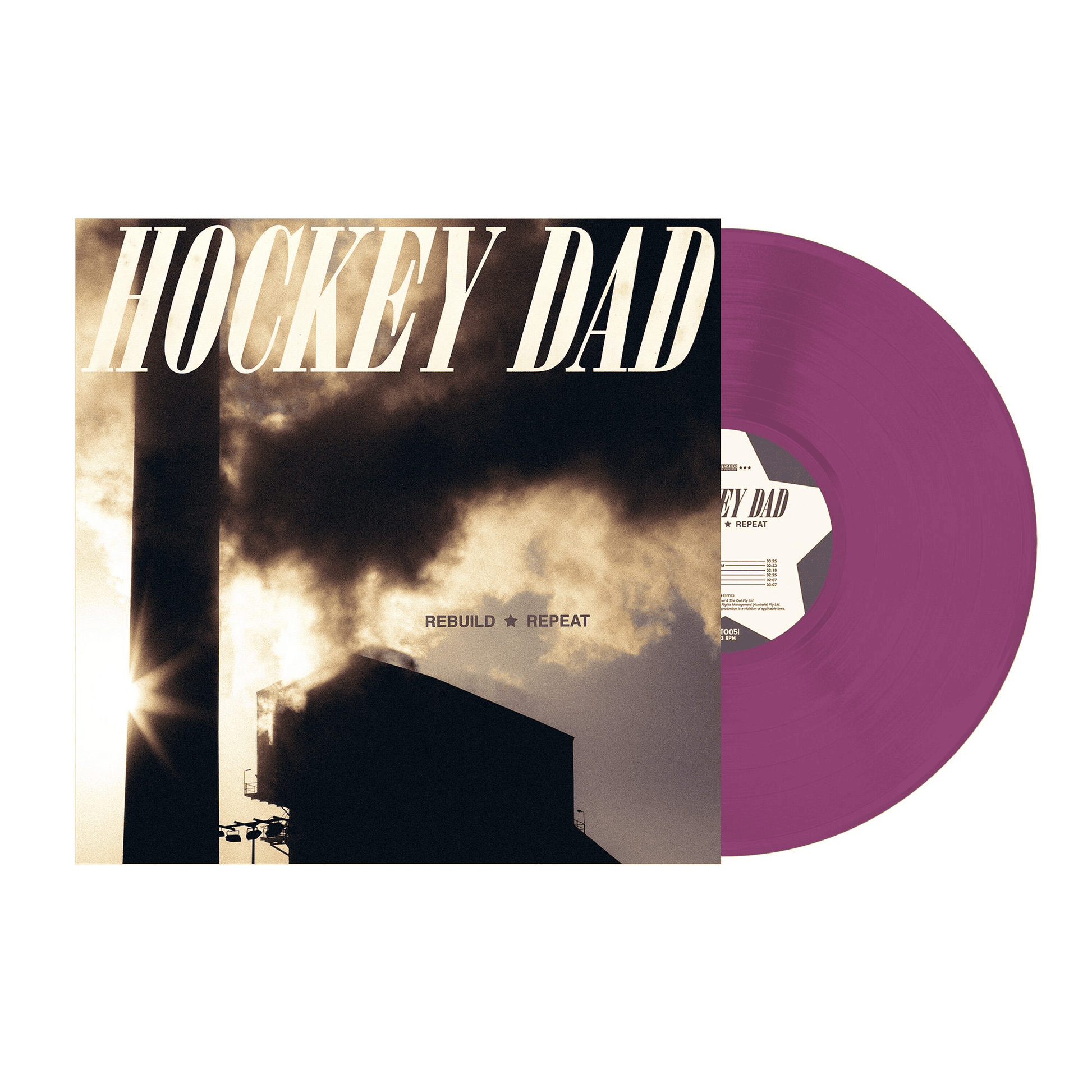 HOCKEY DAD - Rebuild Repeat Vinyl - JWrayRecords