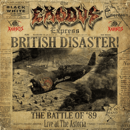 EXODUS - British Disaster The Battle of '89: Live At The Astoria Vinyl - JWrayRecords