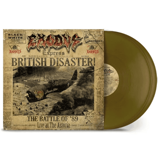 EXODUS - British Disaster The Battle of '89: Live At The Astoria Vinyl - JWrayRecords