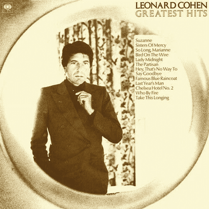 LEONARD COHEN - Greatest Hits Vinyl - JWrayRecords