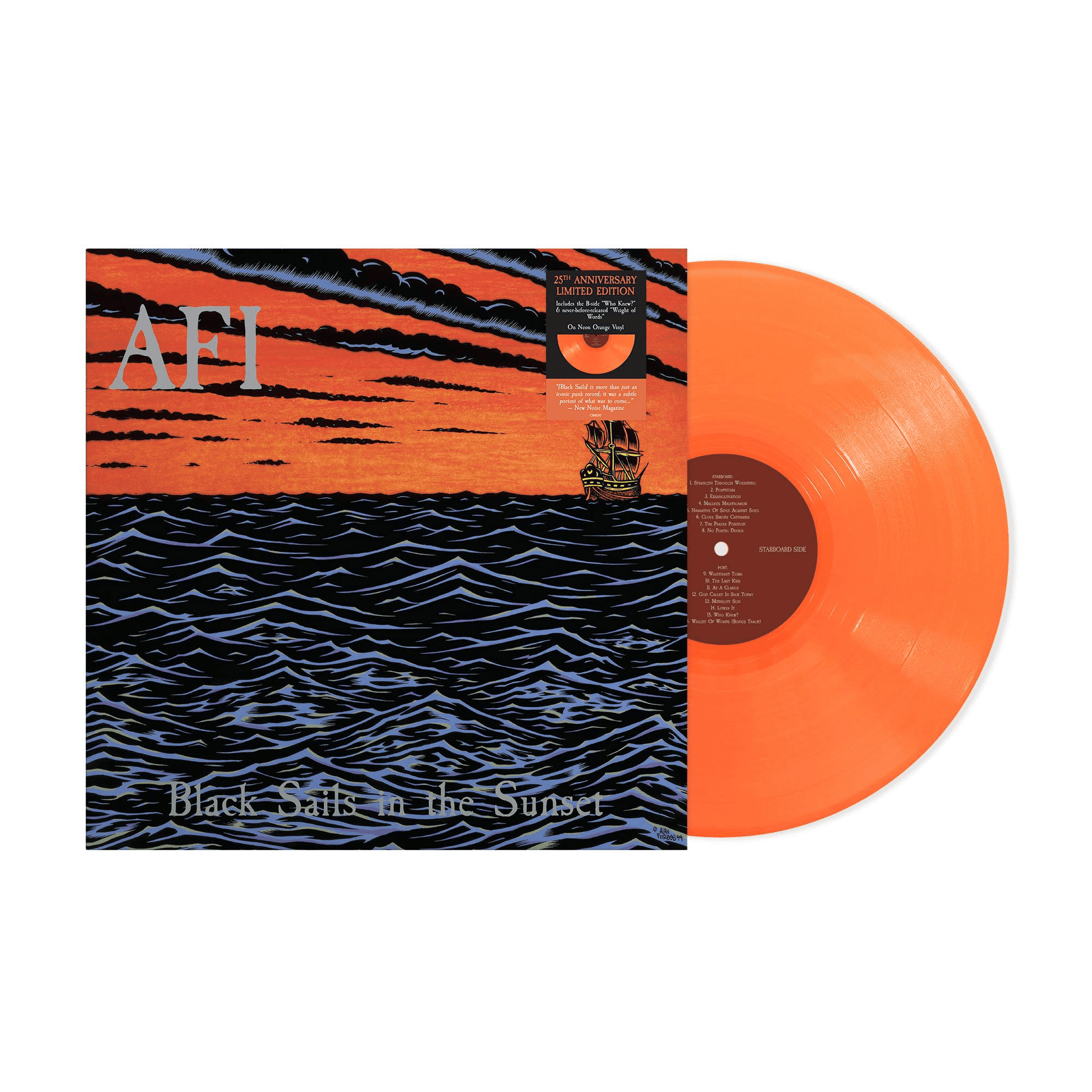 AFI - Black Sails in the Sunset Vinyl - JWrayRecords