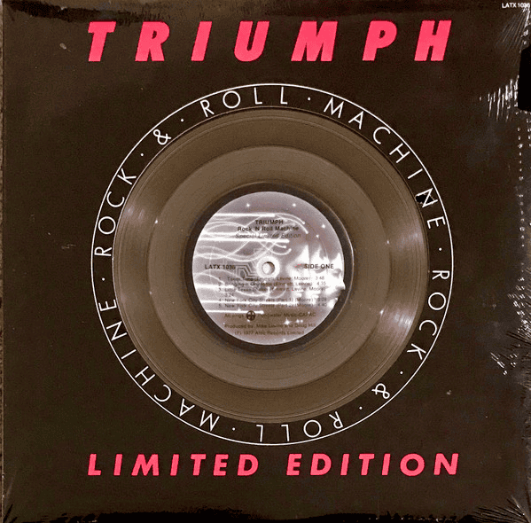 TRIUMPH - Rock & Roll Machine (VG/VG) Vinyl - JWrayRecords