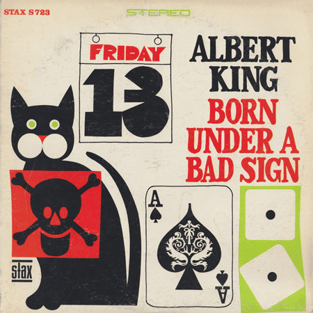 ALBERT KING - Born Under A Bad Sign (NM/NM) Vinyl - JWrayRecords