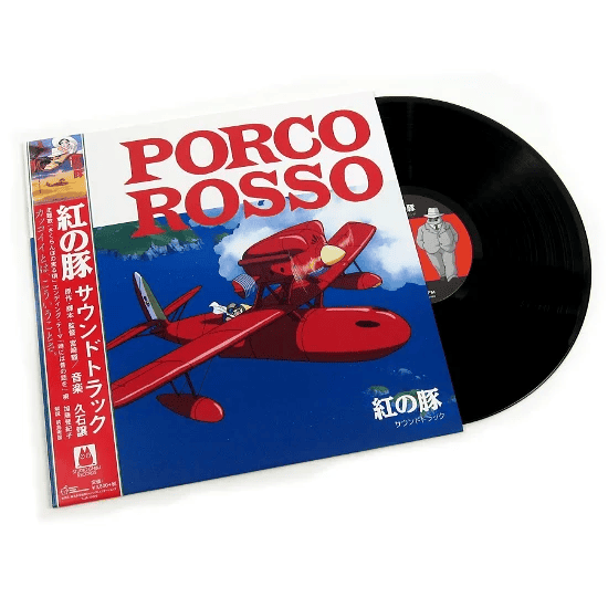 JOE HISAISHI - Porco Rosso (Studio Ghibli) Soundtrack Vinyl - JWrayRecords